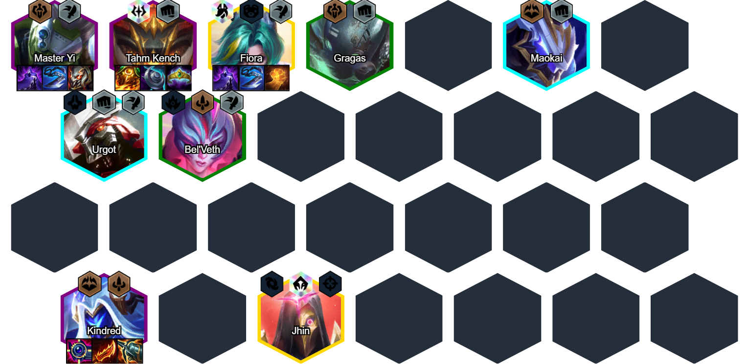 Posicionamiento de Master Yi Fast 8