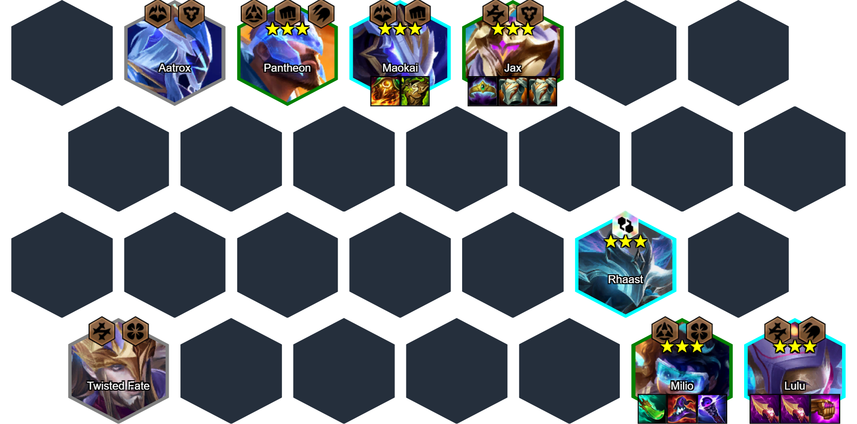 Posicionamiento de Lulu Reroll 